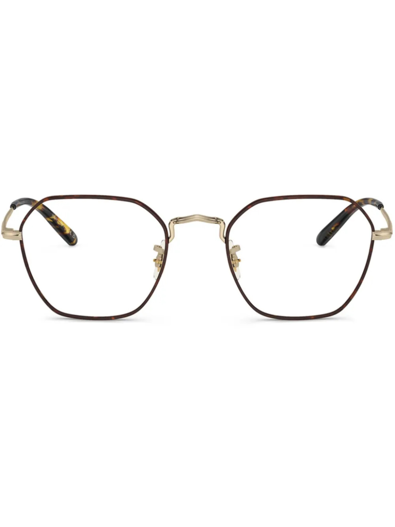 

Oliver Peoples очки Levison, коричневый