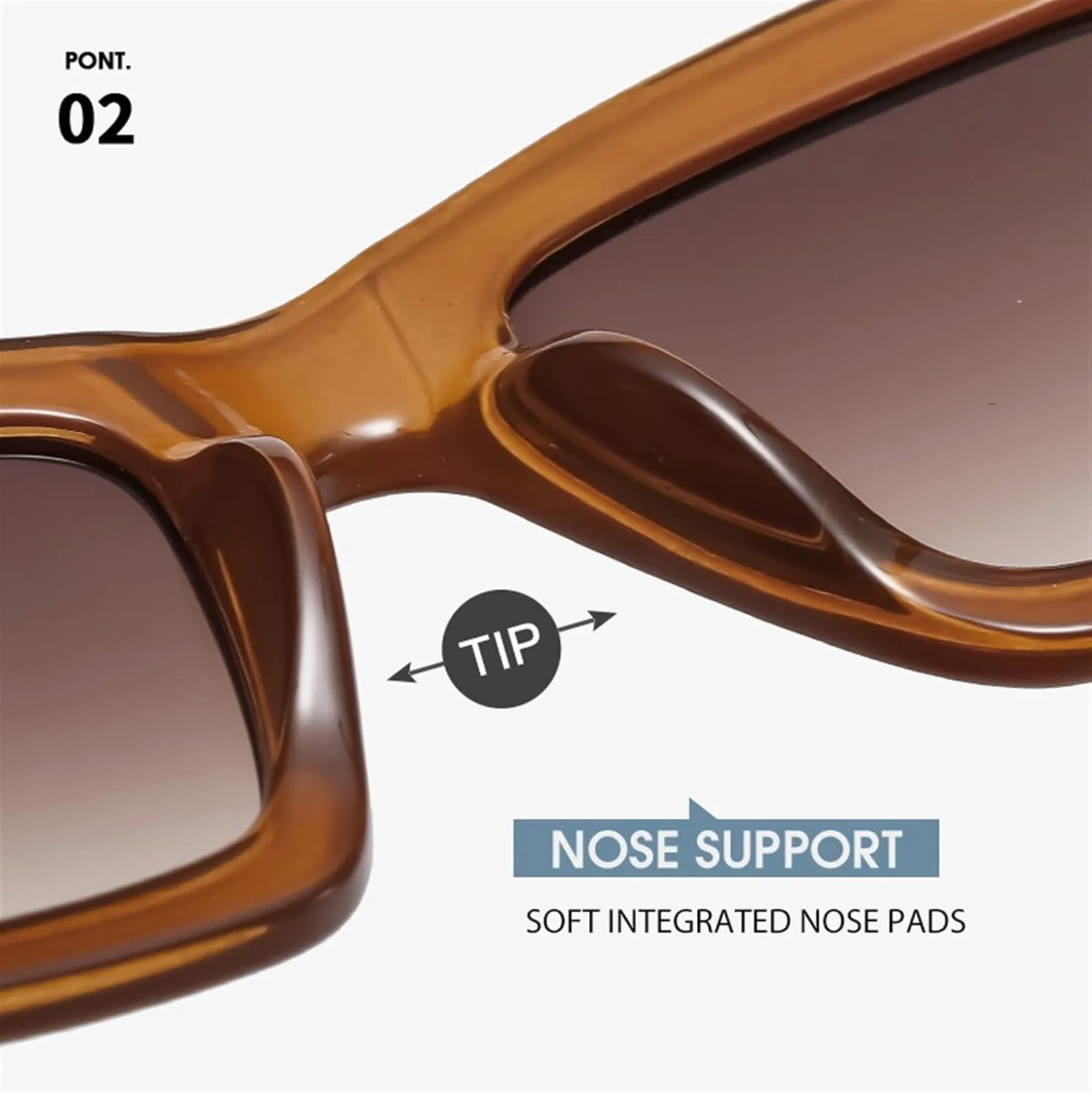 

Мужские и женские модные солнцезащитные очки в крупной оправе, солнцезащитные очки для пляжа и отдыха, 2026 год (Цвет: D, Размер: Средний) MTZJH, One Color