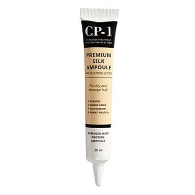 

Cp-1, Premium Silk Ampoule, питательная эссенция для волос, 20 мл Cp-1 Eststic House