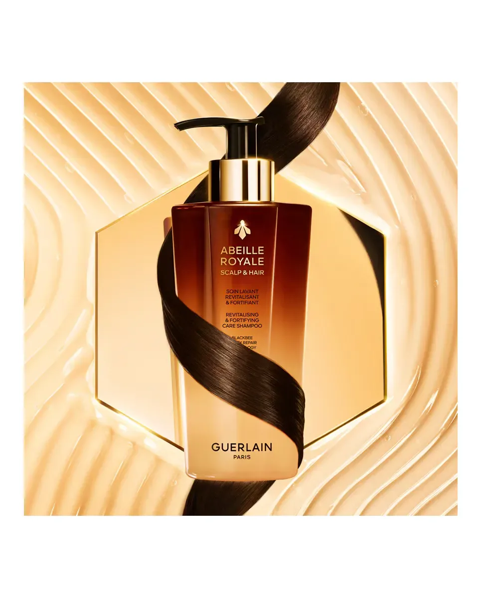 Шампунь Лечебно-Укрепляющий и Восстанавливающий Abeille Royale 290 мл Guerlain — фото 3