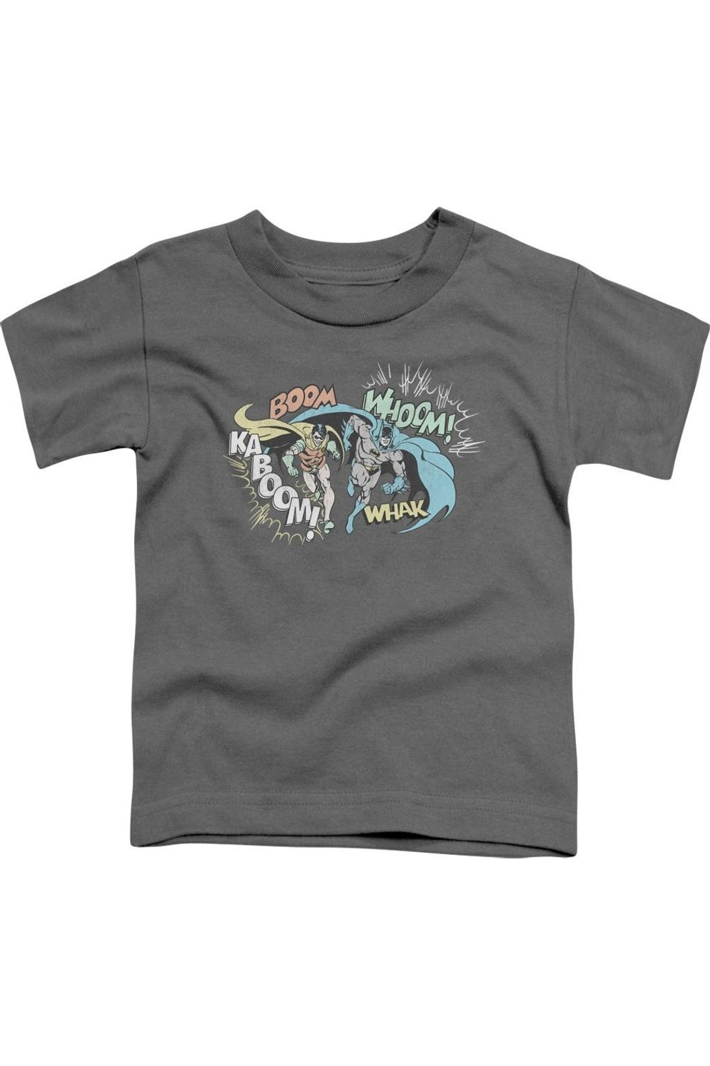 

Футболка с коротким рукавом для малышей DC Comics Action Duo Gildan, Charcoal