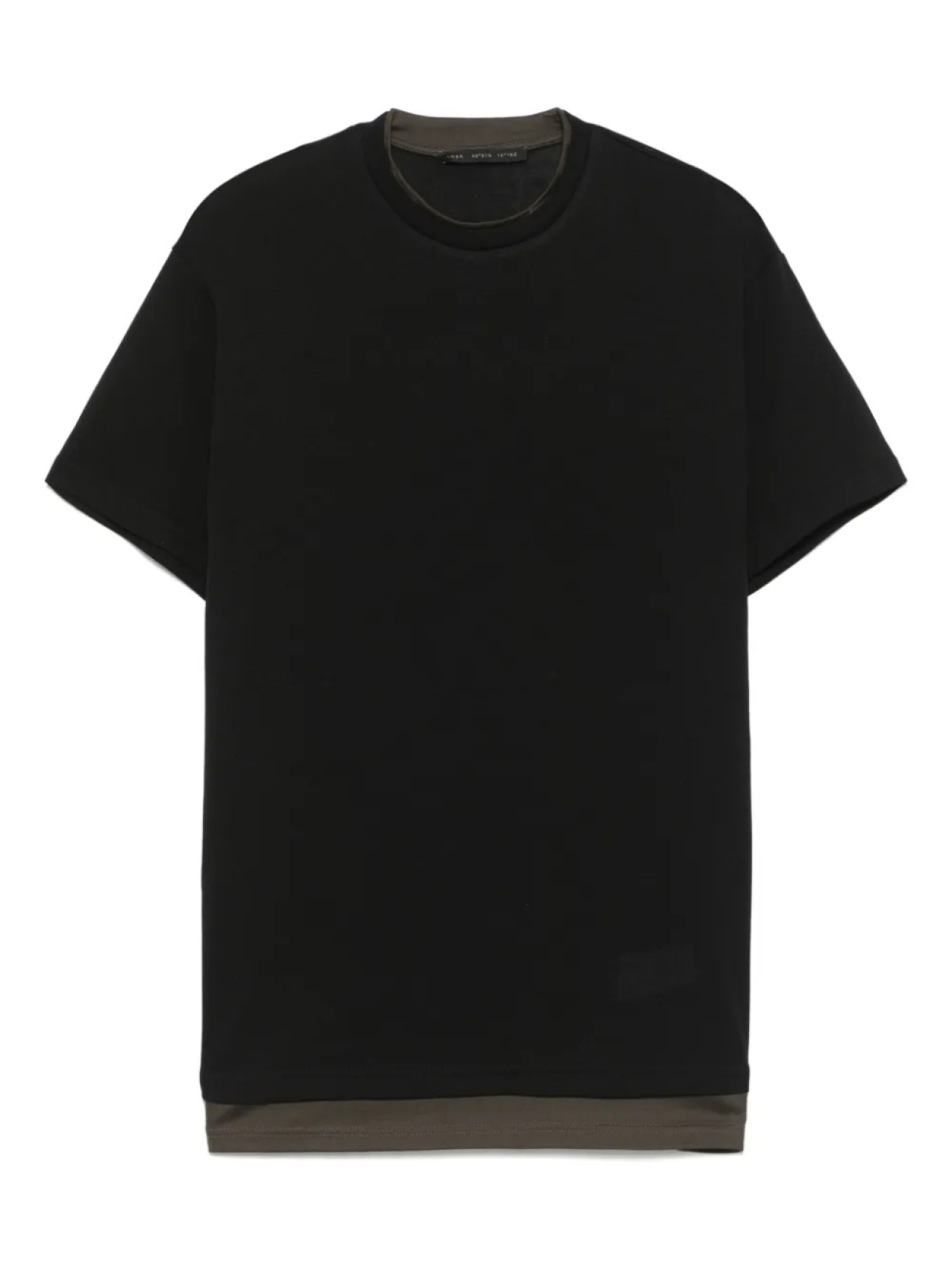 

Футболка из хлопка Low Brand, черный