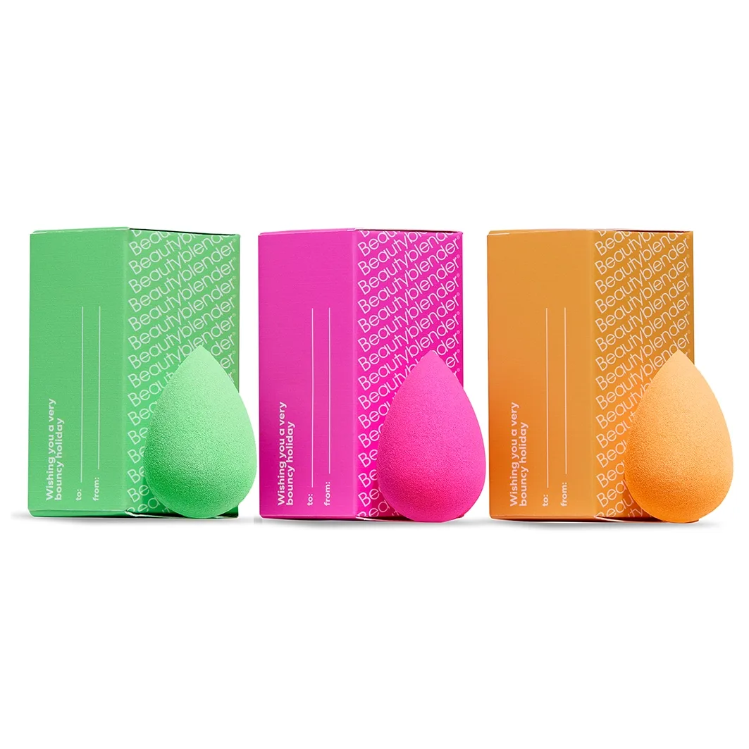 Набор из трех спонжей для макияжа и батута для растушевки. The Original Beautyblender, 1 шт — фото 3
