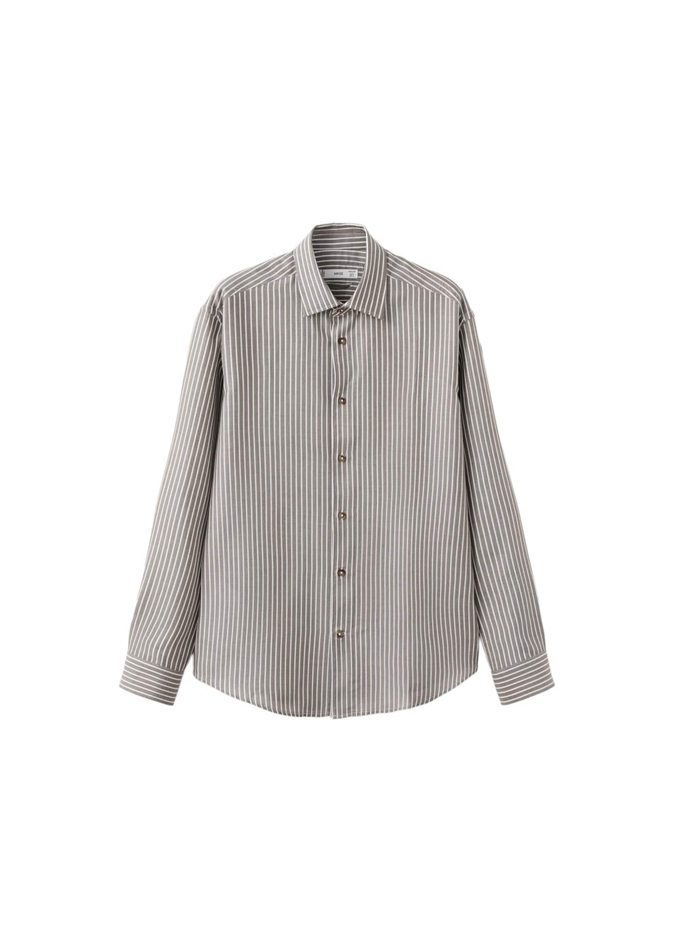 

MANGO MAN Рубашка на пуговицах 'Dario' Regular fit в цвете хаки