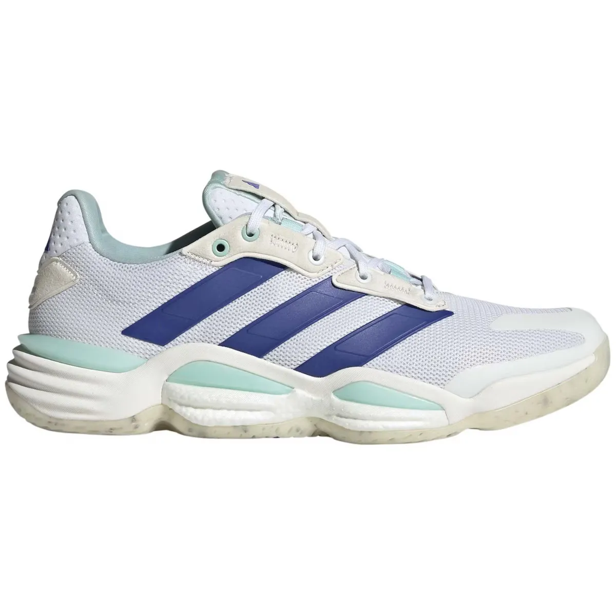 

Adidas STABIL 16 мужская домашняя обувь, белый/бирюзовый