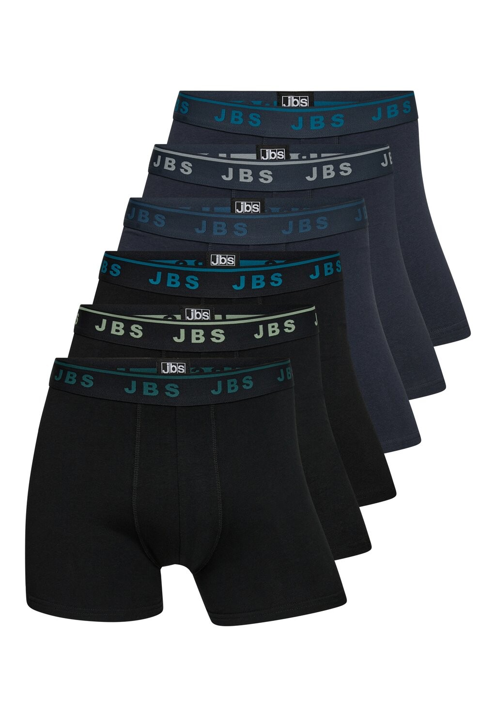 

Боксеры 6-PACK JBS, черный