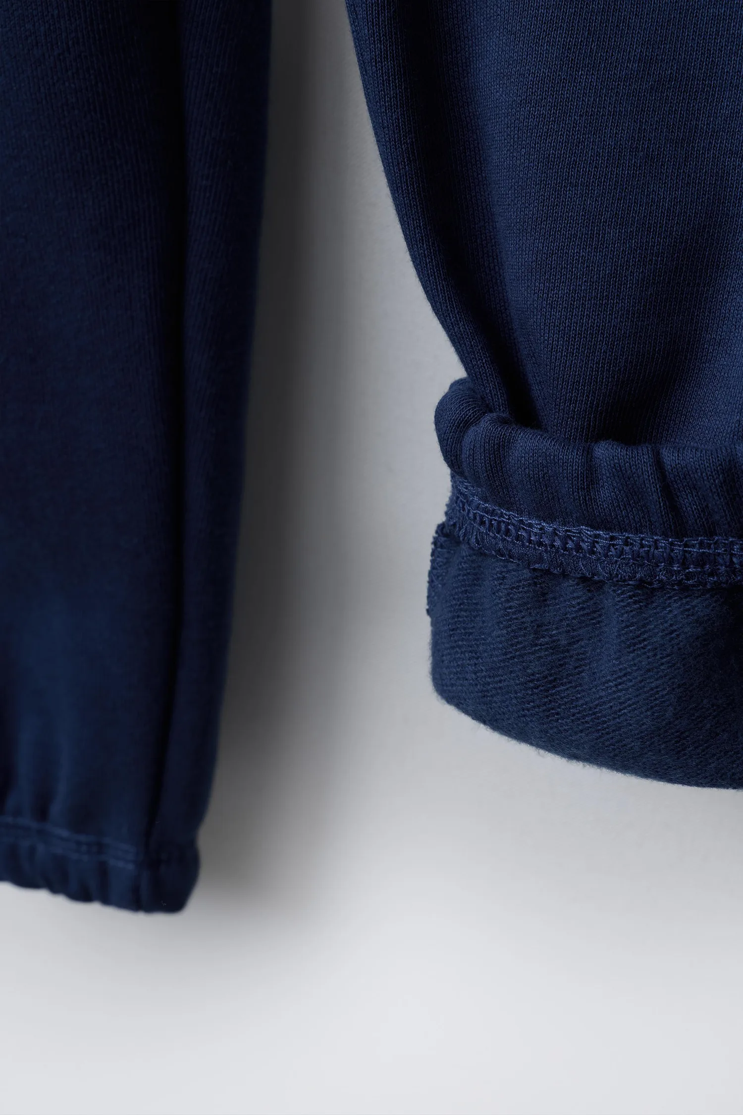 Спортивные штаны с текстовым принтом Zara, синий — фото 4