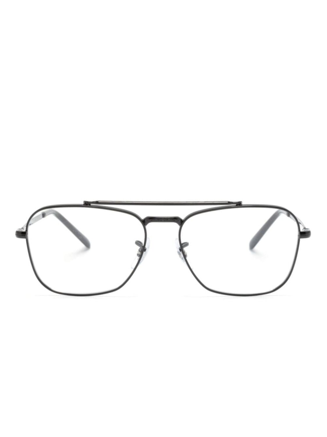 

Ray-Ban очки New Caravan в квадратной оправе, черный