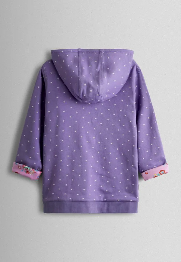 Толстовка на молнии стандартного кроя Jojo Maman Bébé, Purple — фото 4
