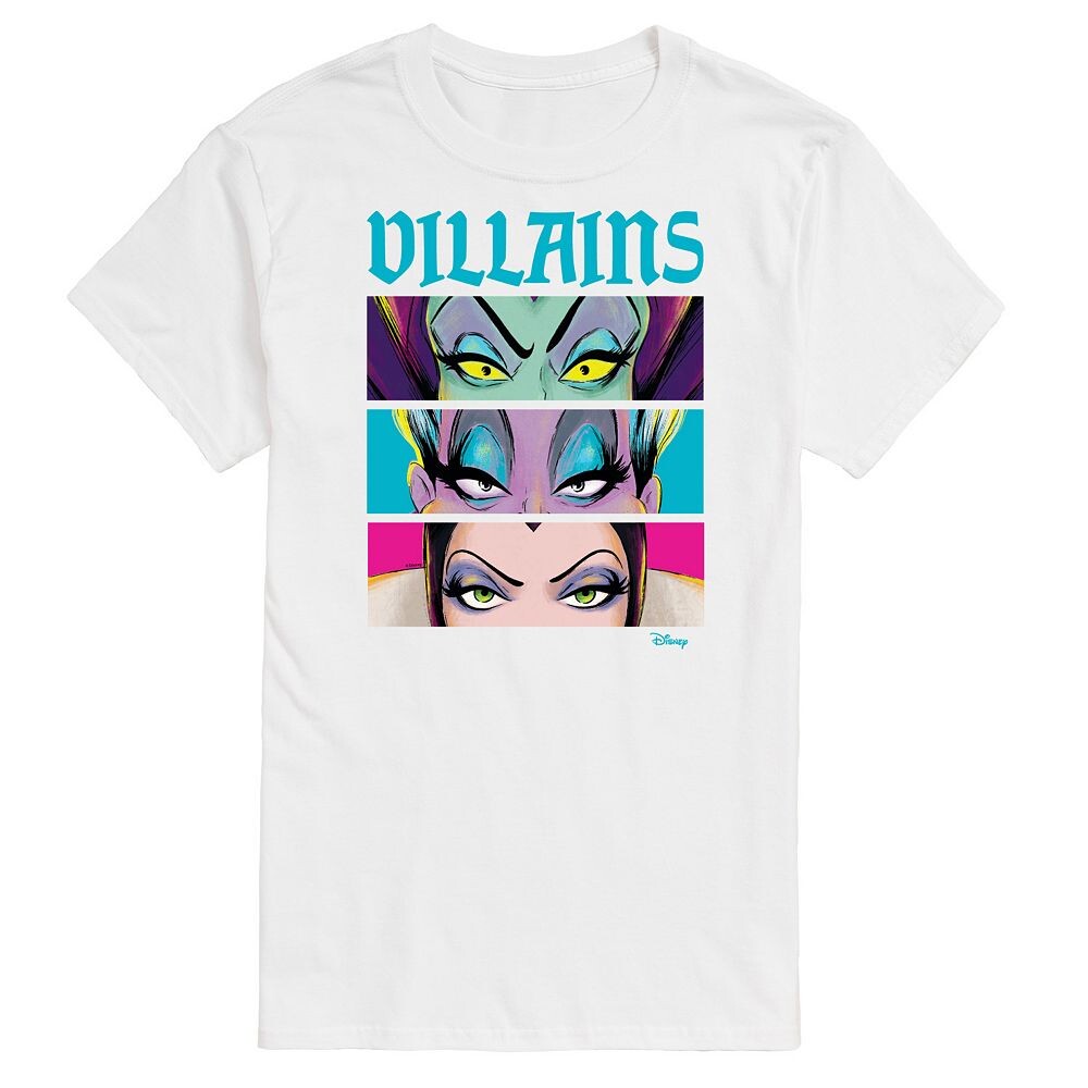 

Футболка с рисунком Disney Villains Big & Tall Villains, белый