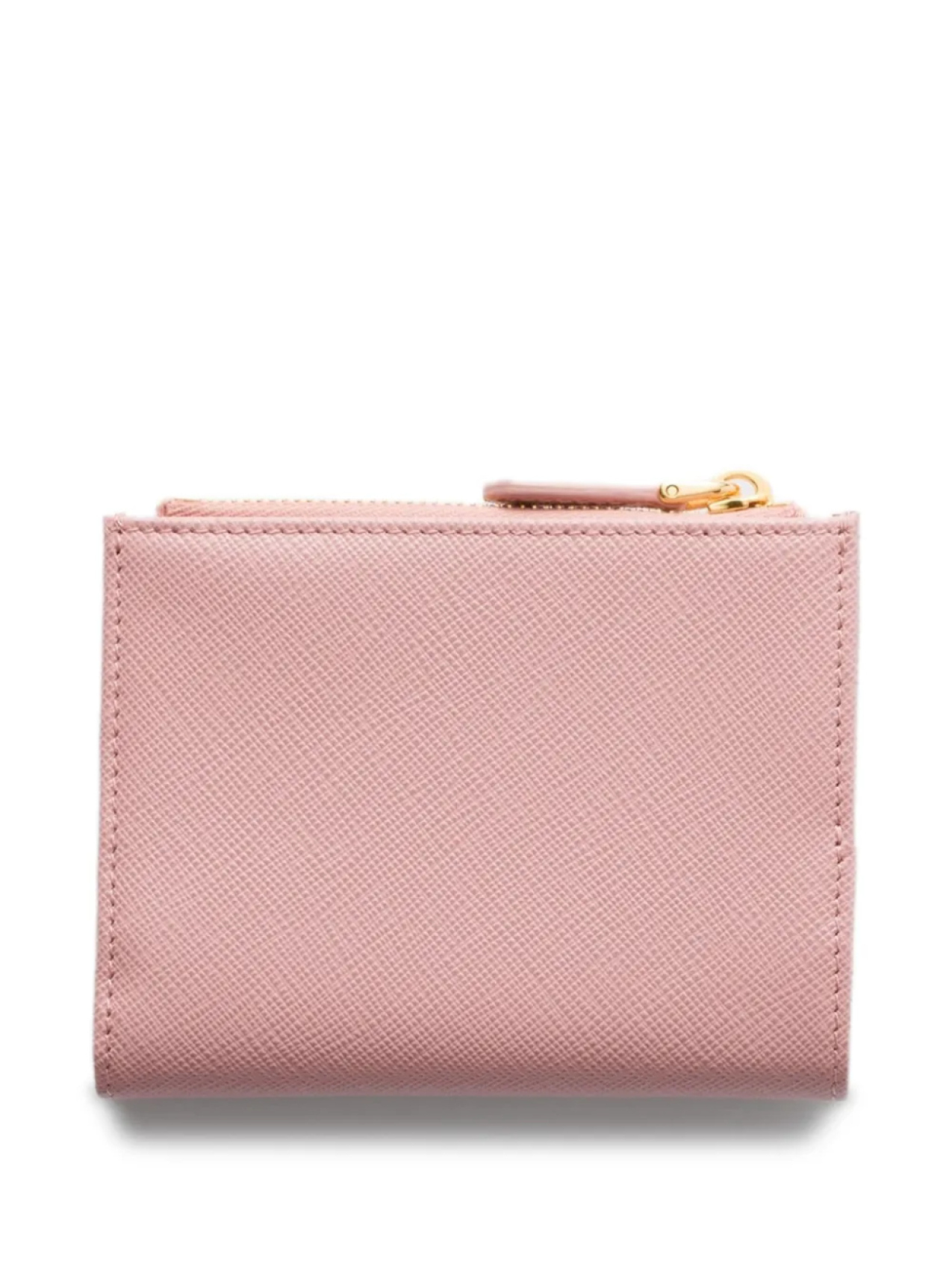 Маленький кошелек из сафьяновой кожи Prada, розовый — фото 2