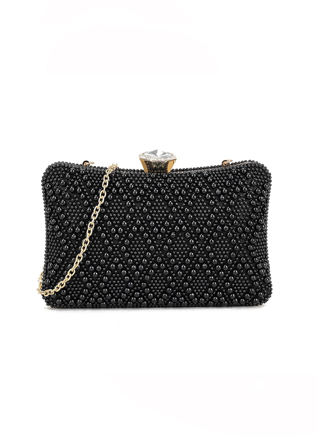 

Клатч из бисера KOKO COUTURE, черный