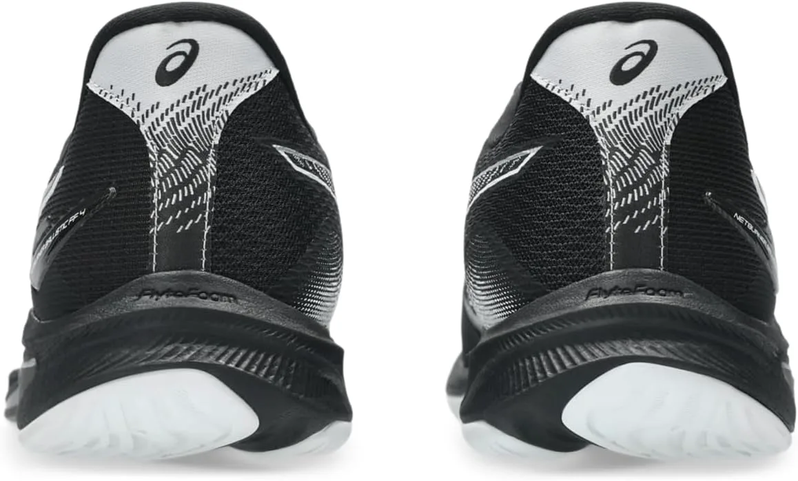 Мужские кроссовки ASICS Netburner Ballistic FF 4, черно-белый — фото 4