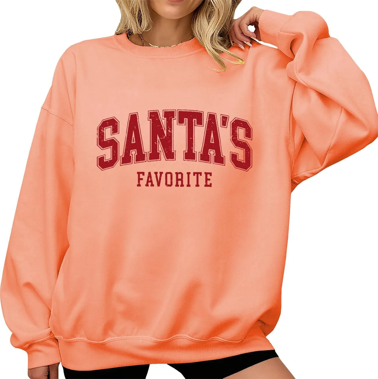 Толстовка с принтом Santa's Favorite — фото 4