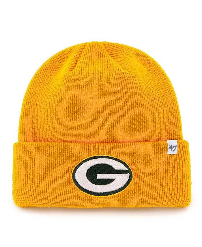 

Мужская шапка с манжетами Green Bay Packers Secondary Basic '47 Gold '47 Brand