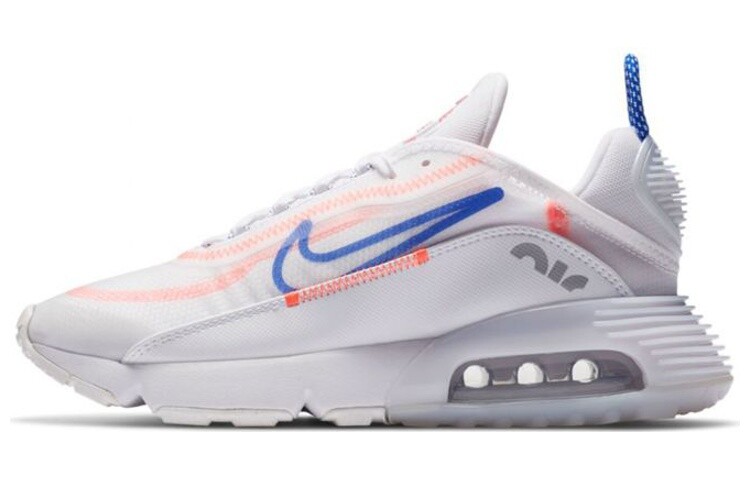 Nike Air Max 2090 White Flash Crimson Racer Blue (женские)