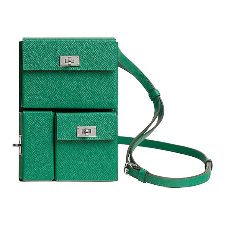 

HERMES Сумка через плечо из телячьей кожи