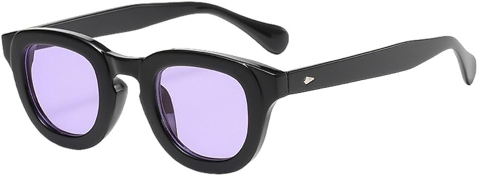 

Солнцезащитные очки MUTYNE в квадратной оправе в стиле ретро для женщин, зеленые и коричневые, мужские, с защитой от УФ-излучения UV400, летние аксессуары, Black With Purple