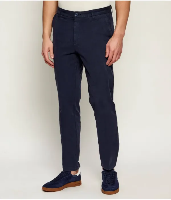 Брюки чинос H-Kane1 modern fit Boss, темно-синий — фото 3