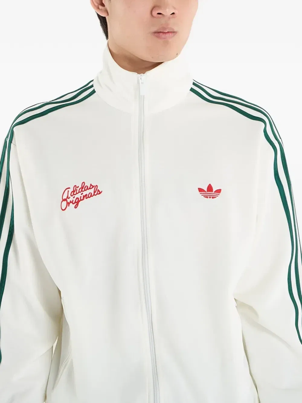 Спортивный свитшот Firebird Roses Adidas, белый — фото 4