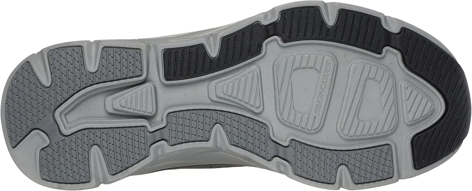 Кроссовки Skechers D'lux Walker 2.0 Steadyway для мужчин, черный/угольный — фото 2
