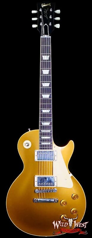 

Электрогитара Gibson Custom Shop 1957 Les Paul Goldtop Reissue VOS Double Gold 8.85 LBS