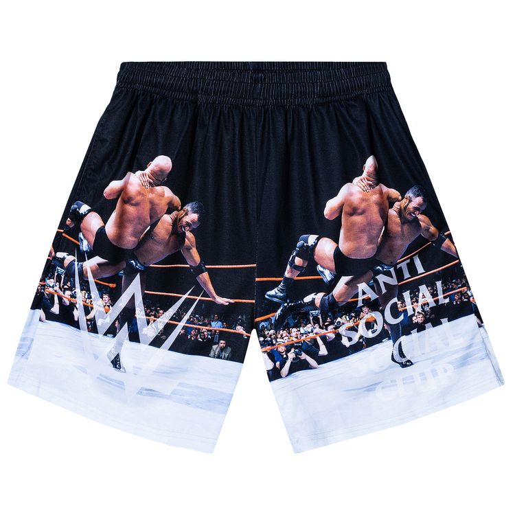 

Шорты Anti Social Social Club x WWE The Rock Shorts 'Multicolor', разноцветный