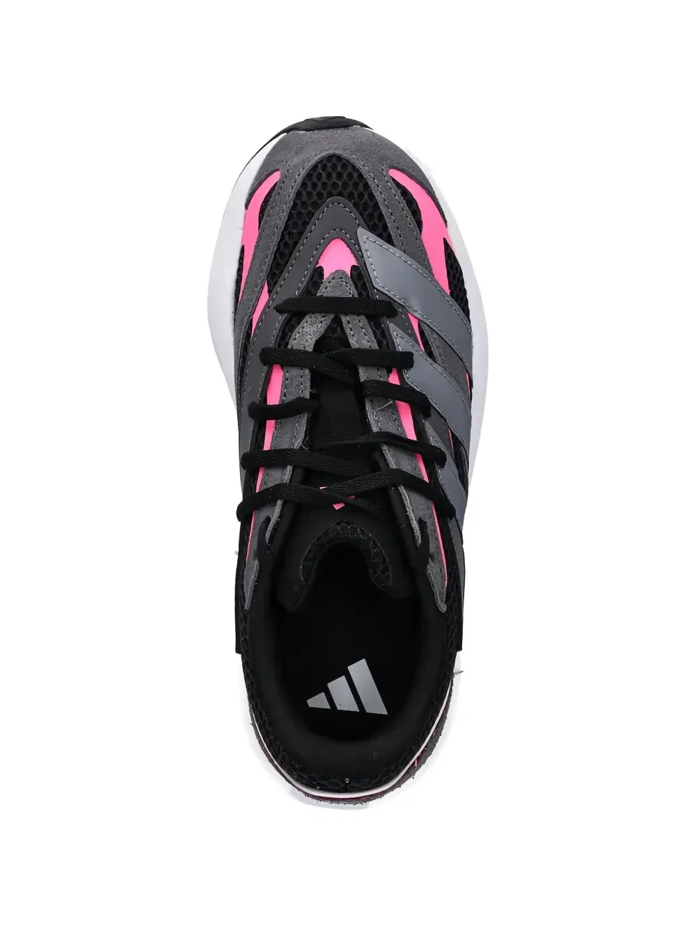 Кроссовки на шнуровке Lightblaze Adidas Kids, черный — фото 4