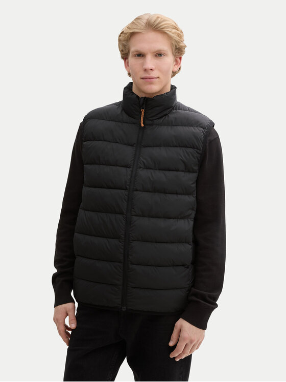 

Жилет стандартного кроя 1043826 Tom Tailor Denim, черный