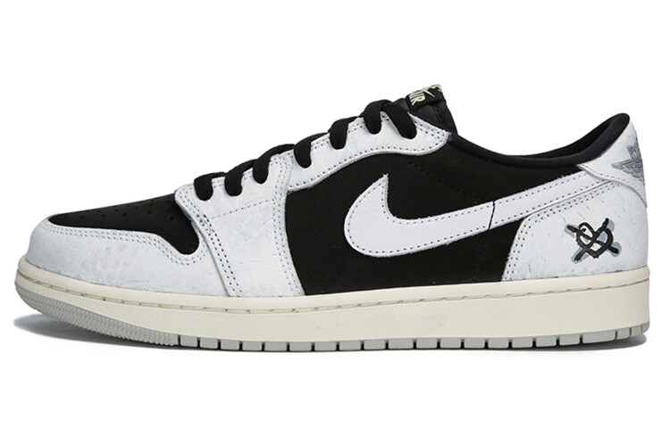 

Мужские баскетбольные кроссовки Jordan Air Jordan 1 Vintage, черный, белый и серый