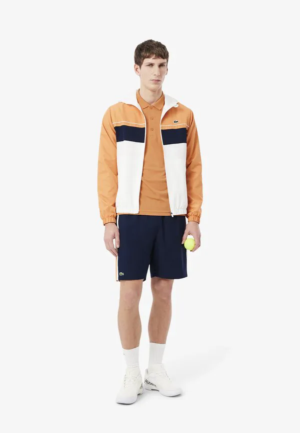 Классическая теннисная рубашка-поло Lacoste Sport, Orange Iy — фото 2