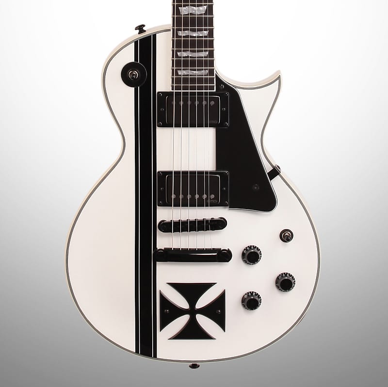 

Электрогитара ESP LTD James Hetfield Iron Cross Electric Guitar, Snow White