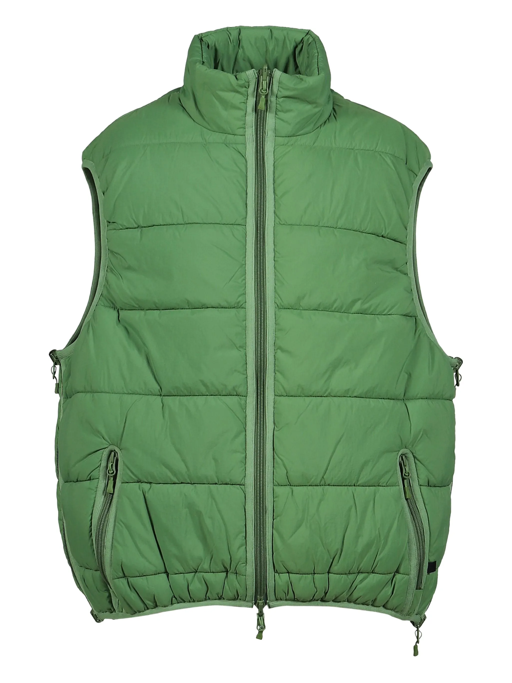 

Стеганый жилет на молнии Daiwa Pier39, зеленый