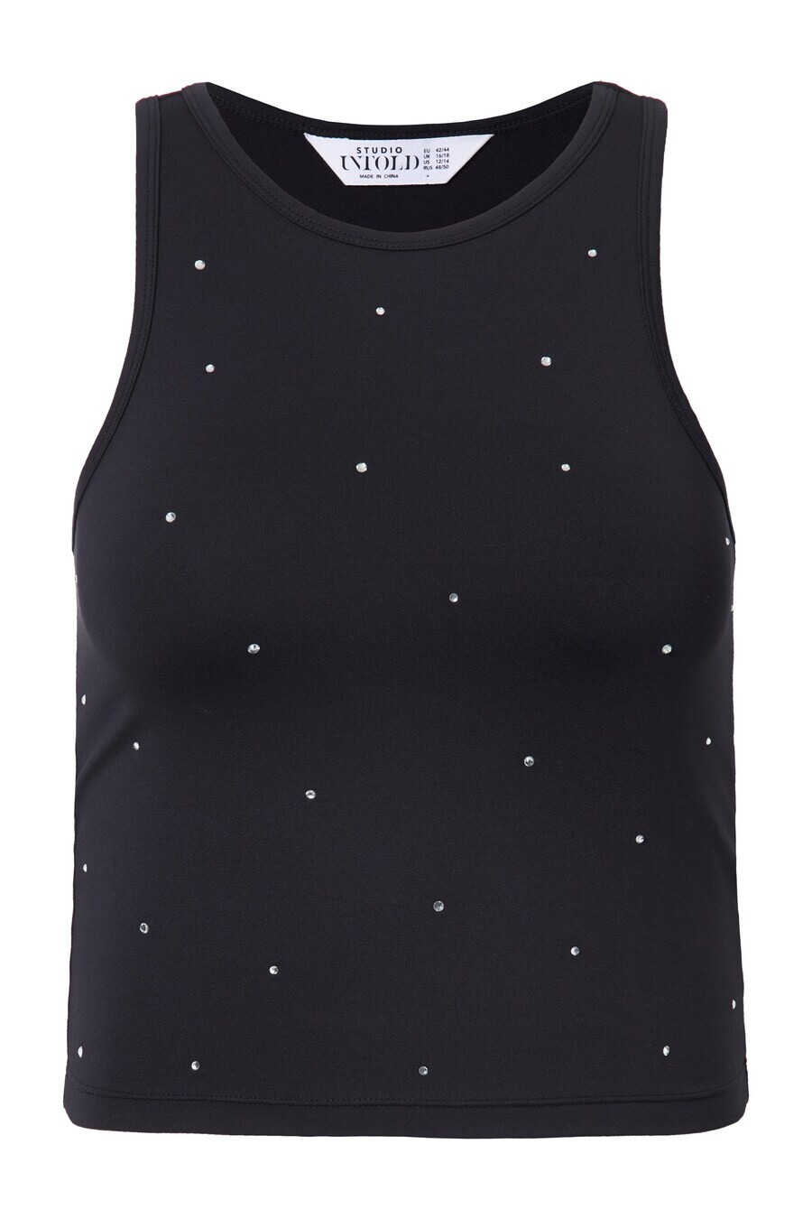 

Топ без рукавов Studio Untold Top, черный