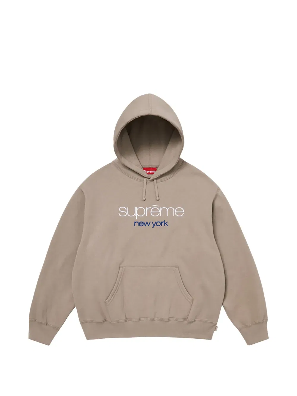 Классическая толстовка Supreme, нейтральный