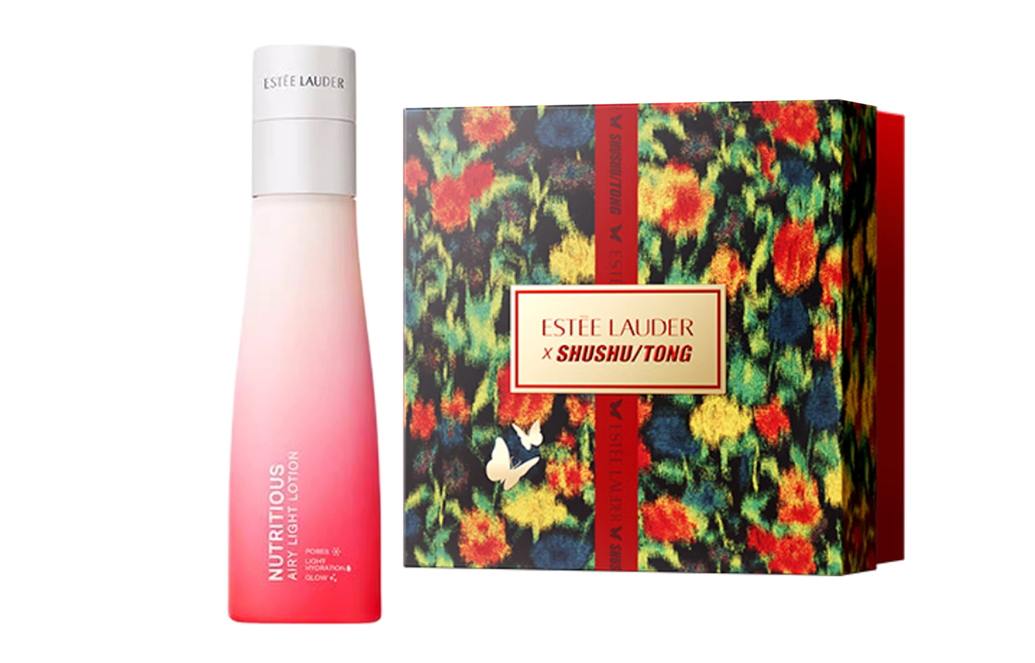 ESTEE LAUDER Yashilandai x SHUSHU/TONG красный гранат сыворотка-лосьон увлажняющий успокаивающий 100ml — фото 2