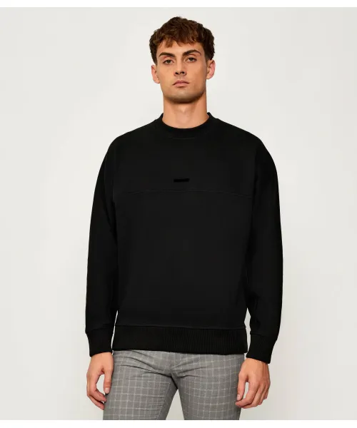 

We_Heavy толстовка Loose fit Boss Orange, черный