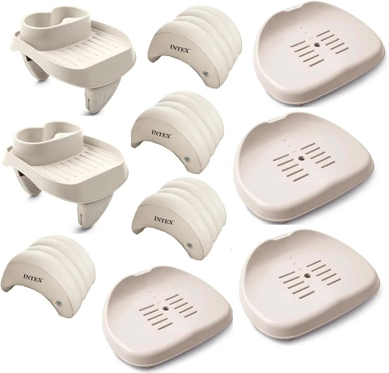 Набор для ухода за кожей PureSpa 10 предметов INTEX