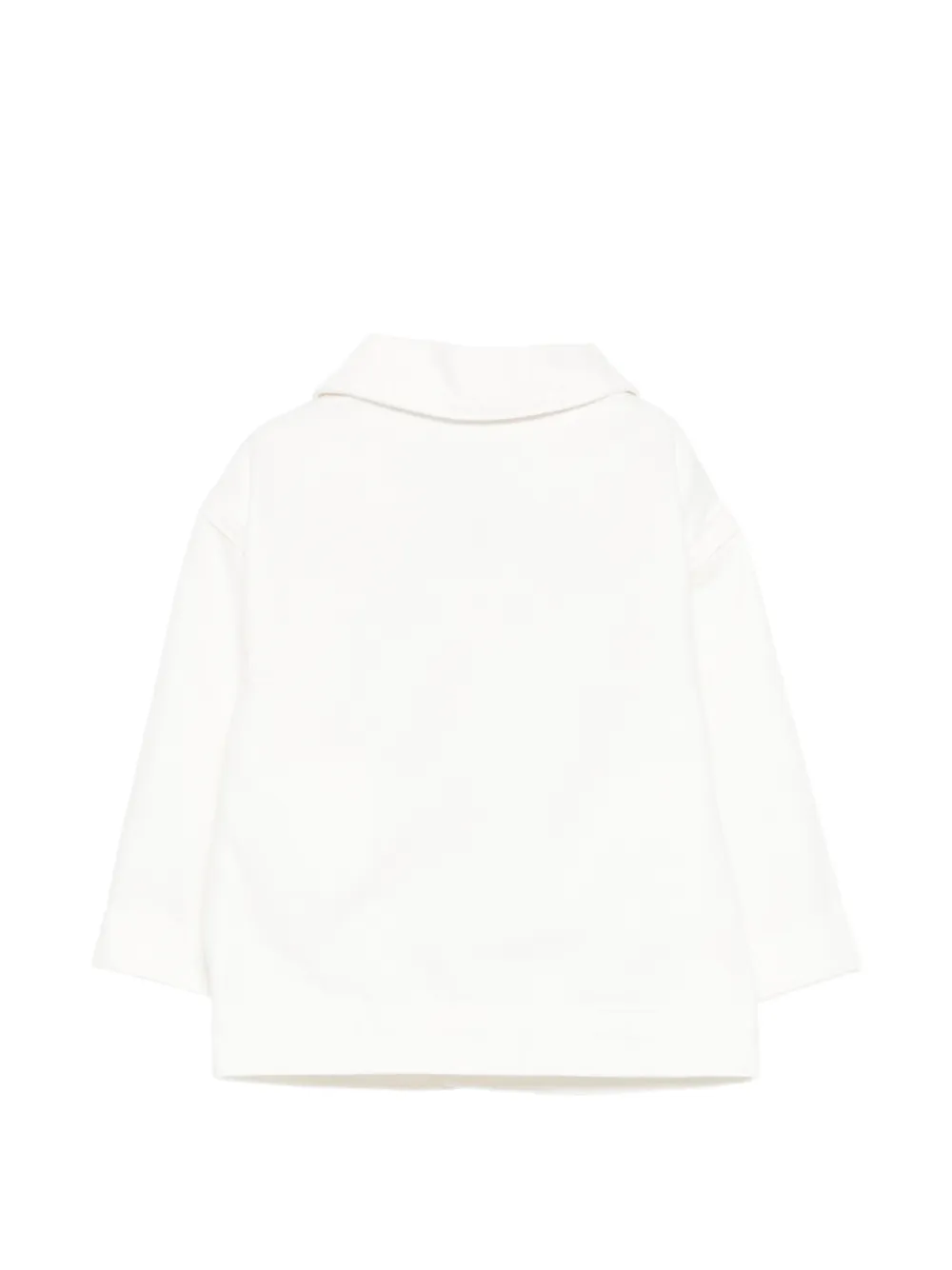 Джинсовая куртка с аппликацией Stella Mccartney Kids, белый — фото 2