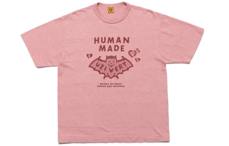 

Футболка унисекс HUMAN MADE, Розовый