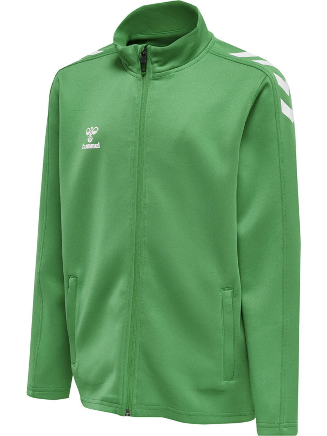 Толстовка Hummel Reißverschlussjacke Hmlcore Xk Poly Zip Sweat Kids, цвет JELLY BEAN — фото 4