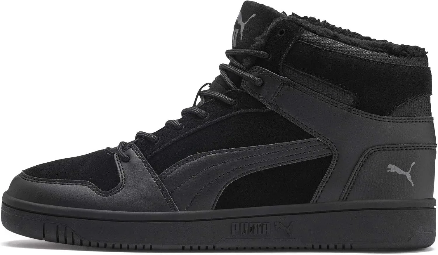 Мужские кроссовки PUMA Rebound Layup SD Fur, черный — фото 4