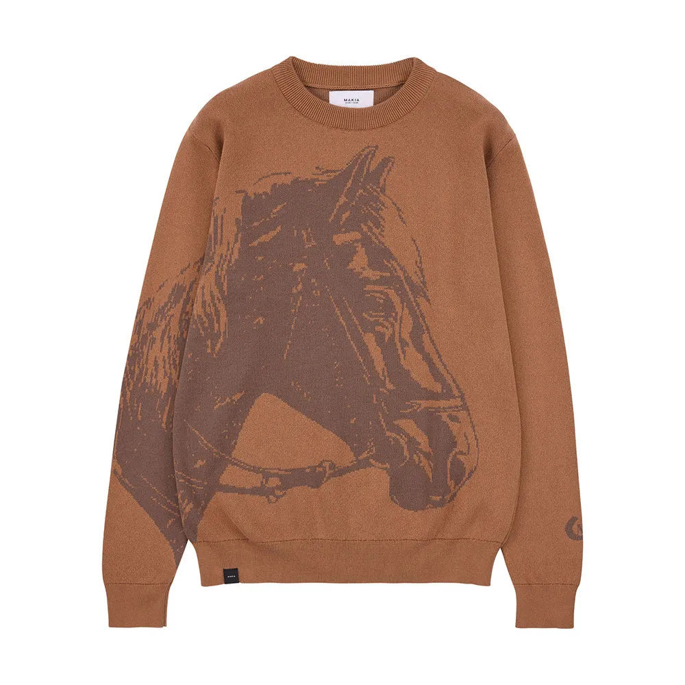 

Свитер Makia Universal knit, коричневый