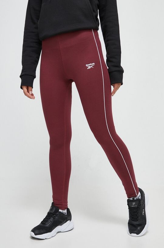 

Леггинсы Reebok, бордовый