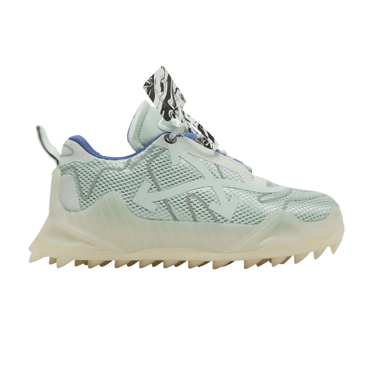 

Кроссовки Off-White Off-White ODSY-1000 'Transparent Sole - Mint Silver', зеленый