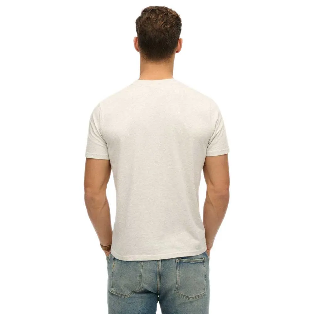 Футболка с коротким рукавом Superdry Lo-Fi Outdoor Mono Relaxed, белый — фото 2
