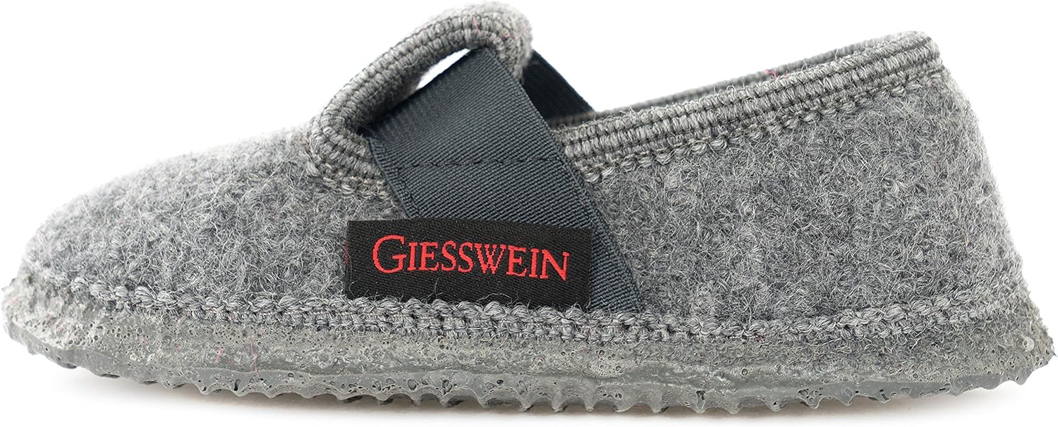Детские низкие тапочки Giesswein, размер 1 шт. (для маленьких детей), серый