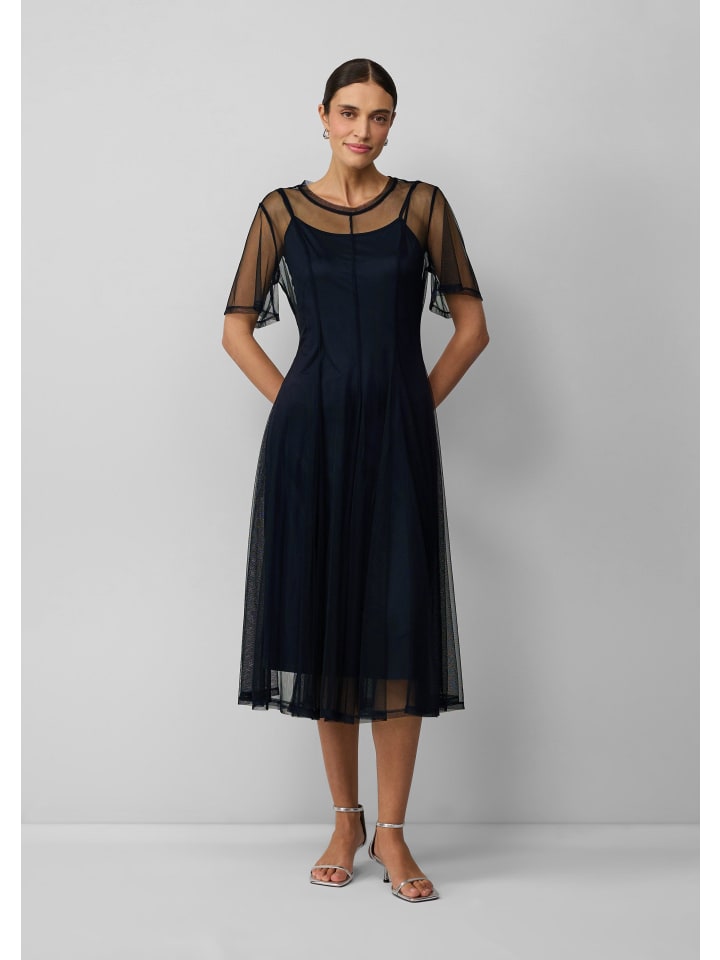 

Короткое платье s.Oliver BLACK LABEL, синий