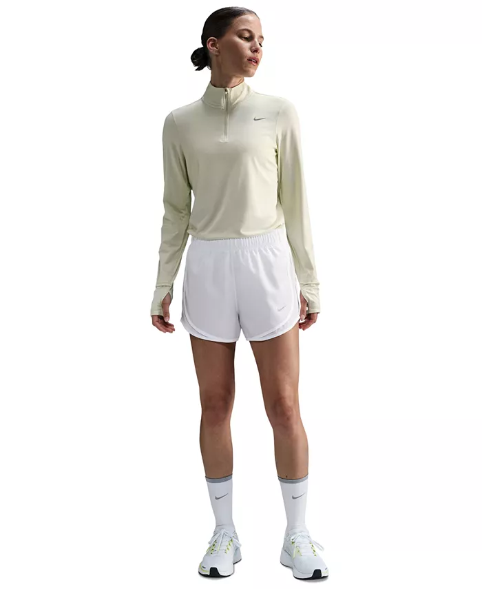 

Женские беговые шорты Tempo Dri-FIT с завышенной талией Nike, белый