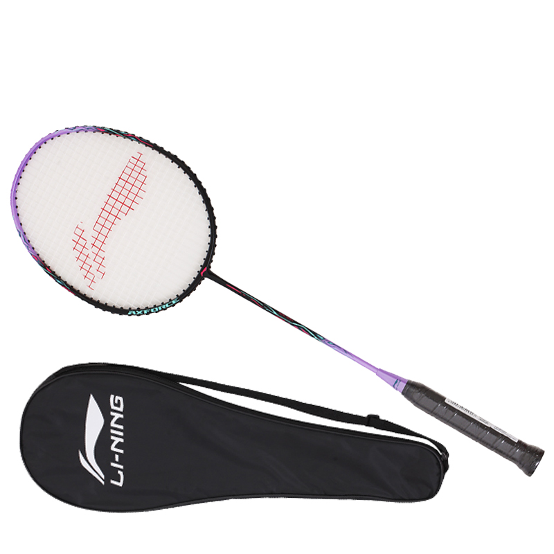 

LINING Thunder 9 Carbon Aluminum бадминтонная ракетка начального уровня Black Purple